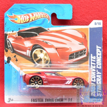 Faster Than Ever 8/10 - 2009 Corvette Stingray Concept 148/244 SHORT CARD