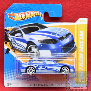 Ford Falcon Race Car 4/247 2012 HW Premiere 4/50 SHORT CARD