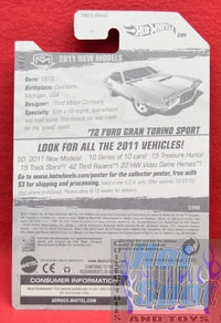 '72 Ford Gran Torino Sport 2/244 2011 New Models 2/50