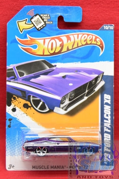 '73 Ford Falcon XB 120/247 Muscle Mania Ford '12 10/10 PURPLE