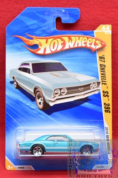 '67 Chevelle SS 396 #044/240 2010 New Models 44/44 AQUA