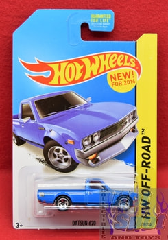 Datsun 620 #139/250 HW Off-Road 2014 BLUE
