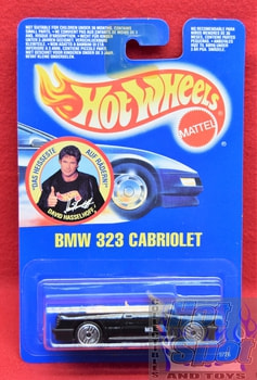 David Hasselhoff Sticker BMW 323 Cabriolet