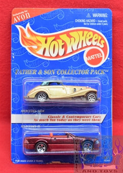 Avon Exclusive Mercedes Father & Son Collector Pack 1995