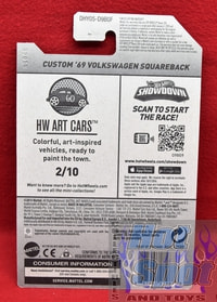 Custom '69 Volkswagen Squareback 192/250 HW Art Cars 2/10