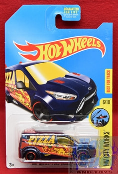 Hot Wheels Ford Transit Connect Pizza Express 2017 Treasure Hunt