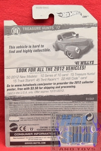 '41 Willys 51/247 Treasure Hunts '12 1/15