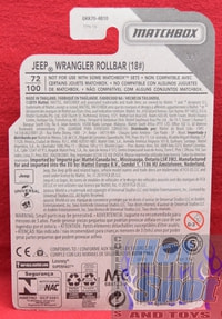 Jurassic Park Jeep Wrangler Rollbar (18#) 72/100