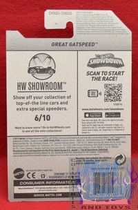Great Gatspeed 116/250 Zamac HW SHOWROOM 6/10
