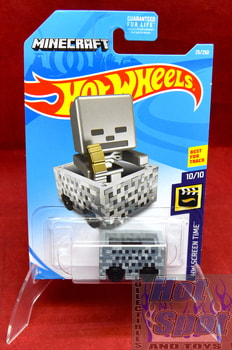 Minecraft Minecart Car