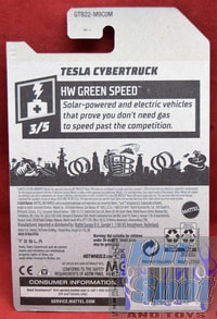 Tesla Cybertruck HW Green Speed 3/5
