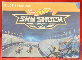 Hot Wheels Sky Shock RC Pilot's Manual BOOKLET ONLY