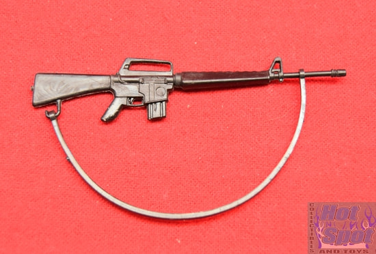 Vintage A-Team 6" Scale M-16 Rifle Gun Accessory