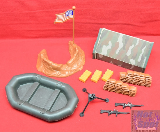 1983 A-Team Combat Headquarters Parts Lot