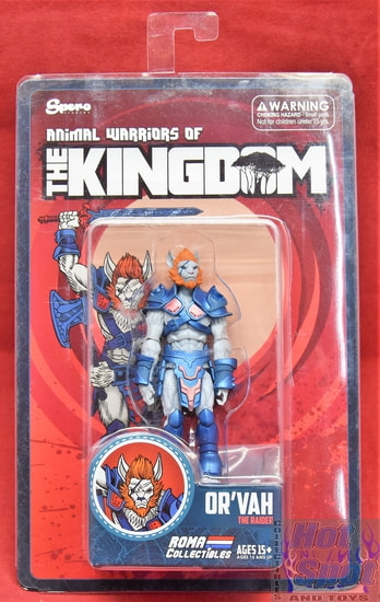 Animal Warriors of The Kingdom Or'Vah The Raider Figure