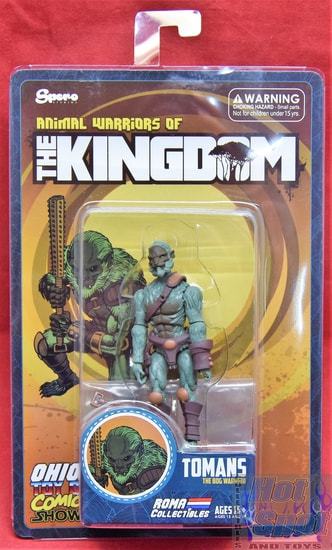 Animal Warriors of The Kingdom Tomans The Bog Warrior Figure