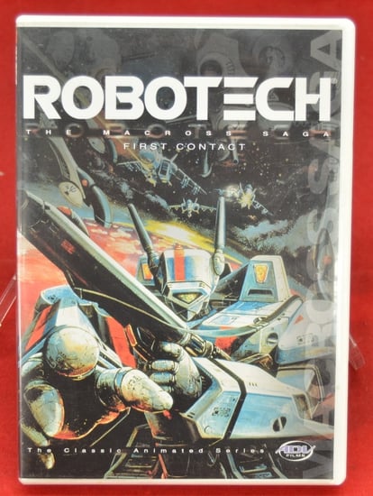 Robotech The Macro Saga First Contact Movie DVD