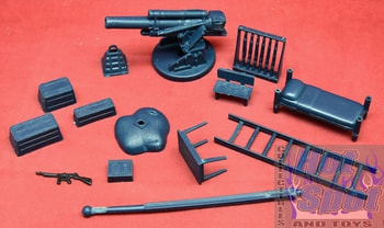 1982 Eagle Island Playset Parts Lot w/ Cannon