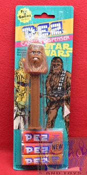 1997 Carded Chewbacca Pez Candy & Dispenser