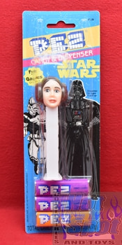 1997 Carded Princess Leia Pez Candy & Dispenser