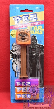 1997 Carded Ewok Pez Candy & Dispenser