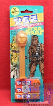 1997 Carded C3-PO Pez Candy & Dispenser