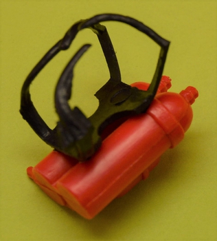 Galoob Red Flame Thrower Back Pack