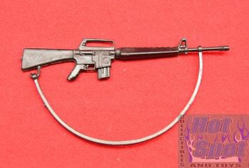 Vintage A-Team 6" Scale M-16 Rifle Gun Accessory