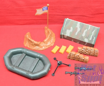 1983 A-Team Combat Headquarters Parts Lot