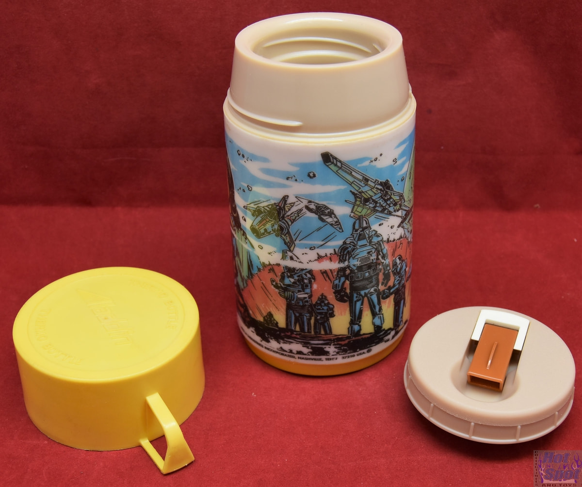 Hot Spot Collectibles and Toys - BattleStar Galactica Lunch Box Thermos w  Lid n Cap Vintage
