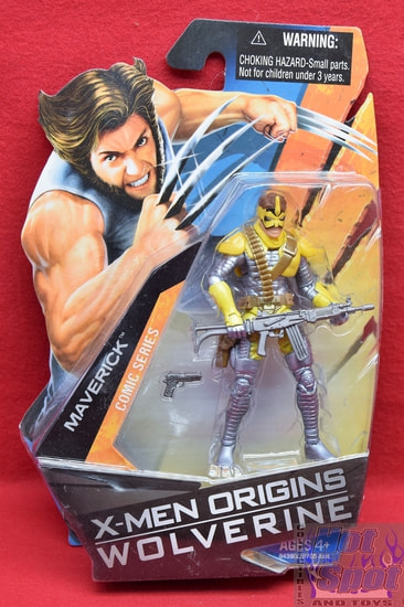 X-Men Origins: Wolverine Comic Series Maverick 3.75" Figure