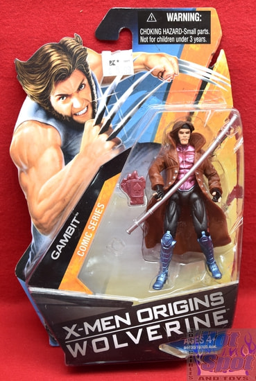 X-Men Origins: Wolverine Comic Series Gambit 3.75" Figure