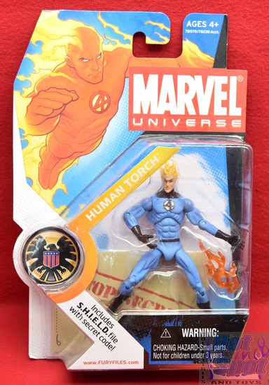 Marvel Universe Human Torch Light Blue Variant 3.75" Figure