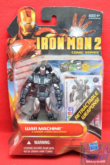 Iron Man 2: Comic Series War Machine 3.75" Figure