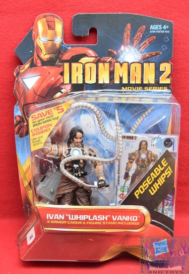 Iron Man 2: Movie Series Ivan "Whiplash" Vanko 3.75" Figure