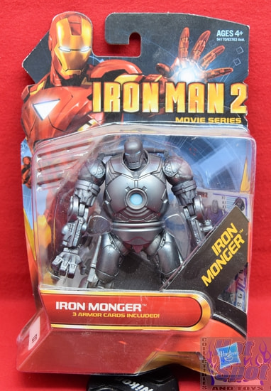 Iron Man 2: Movie Series Iron Monger 3.75" Figure