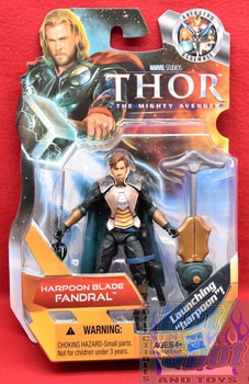 Thor: The Mighty Avenger Harpoon Blade Fandral 3.75" Figure