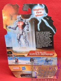 Thor: The Mighty Avenger Fire Blast Marvel's Destroyer 3.75" Figure