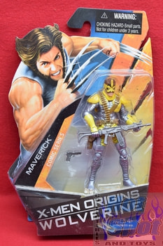 X-Men Origins: Wolverine Comic Series Maverick 3.75" Figure