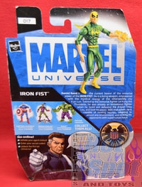 Marvel Universe Iron Fist 3.75" Figure