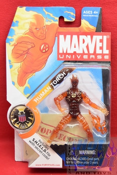 Marvel Universe Human Torch Translucent Variant 3.75" Figure