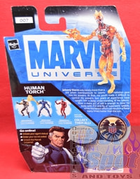 Marvel Universe Human Torch Translucent Variant 3.75" Figure