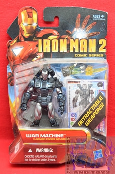 Iron Man 2: Comic Series War Machine 3.75" Figure