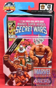 25th Anniversary Secret Wars #12 Bulldozer & The Thing Comic Pack