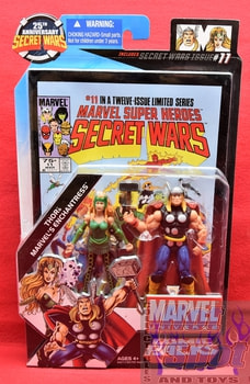 25th Anniversary Secret Wars #11 Thor & Marvel's Enchantress Comic Pack