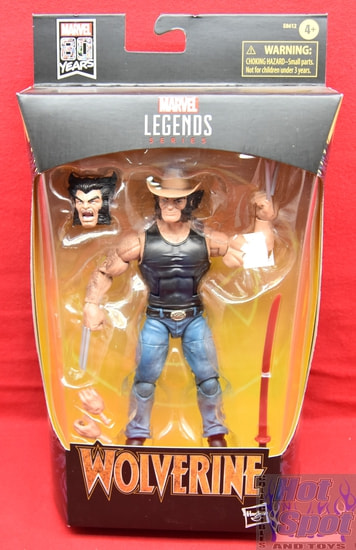 Marvel 80 Years Wolverine Cowboy Logan Figure