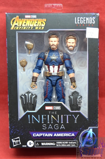 Avengers Infinity Saga Captain America Marvel Legends Figure