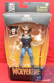 Marvel 80 Years Wolverine Cowboy Logan Figure