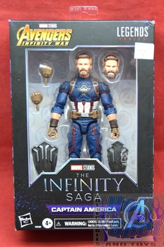 Avengers Infinity Saga Captain America Marvel Legends Figure