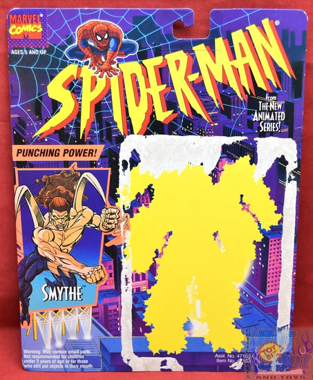 1994 Spider-Man Animated Series Smythe Card Backer